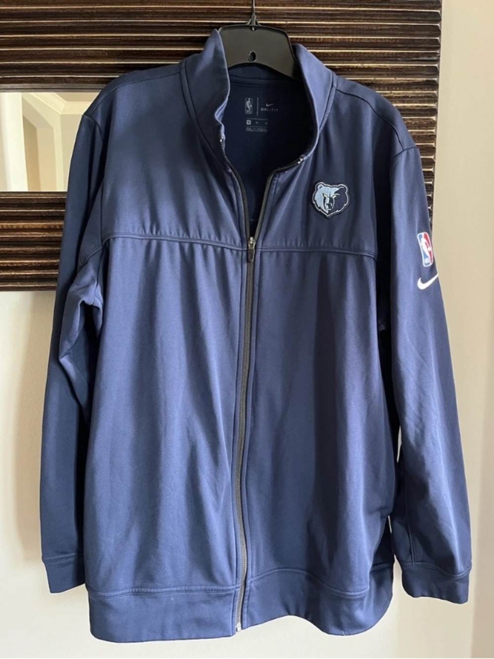 Nike Memphis Grizzlies Courtside Performance Full-Zip Jacket Men’s XL